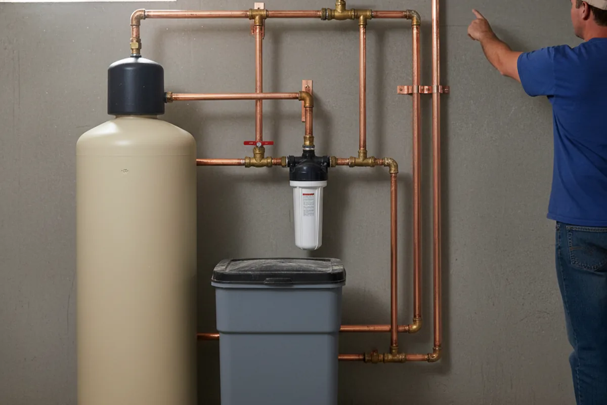 Whole-house water treatment system installed in Smithland